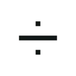 Divide SVG Icon